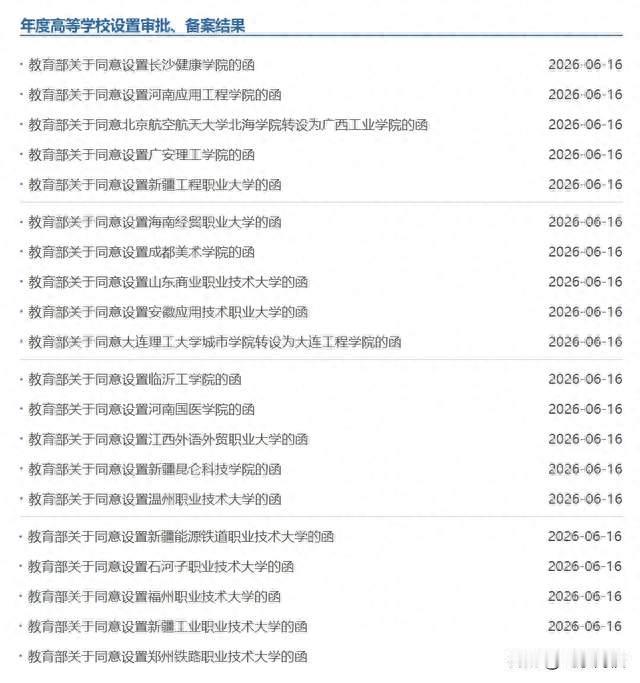 正式获批！山东省新增三所本科高校，全国两所独立学院转设