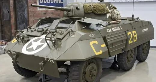 M8 Greyhound (M8 灰狗) 轻型装甲车