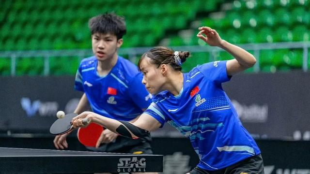 亚蓝风：刚刚结束了一场WTT太原常规挑战