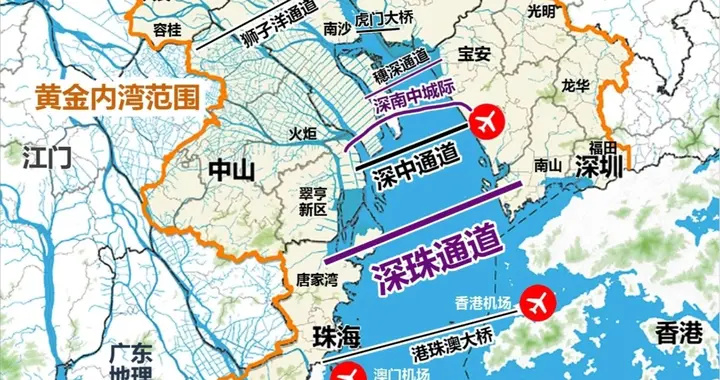 别只看摩天大楼，珠江口的八道水门，才是大湾区繁荣根基！
