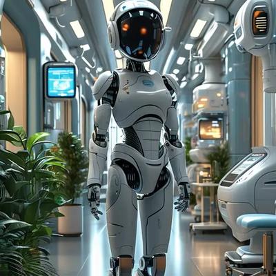 热闹精灵4dJ：看到机器人坐车里休息，一