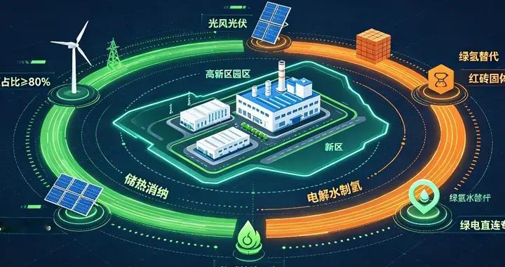 688号文重磅落地！一对多绿电直连打通零碳园区建设关键
