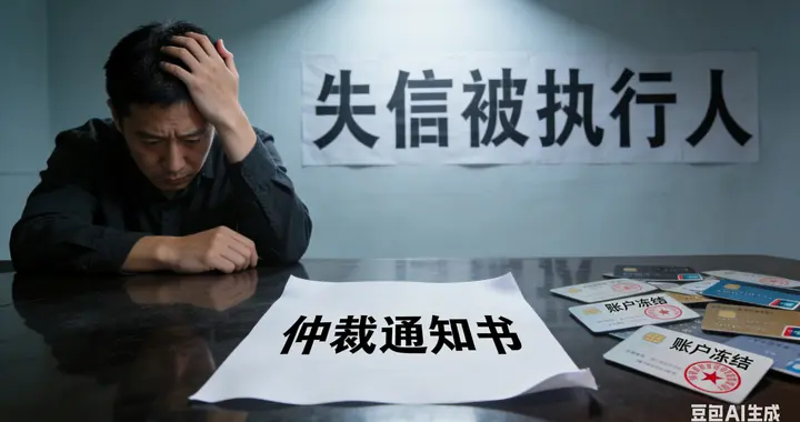 负债人警惕！收到仲裁通知，不处理=直接冻结！