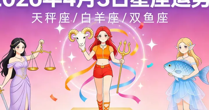 2026年4月3日｜十二星座今日运势提醒