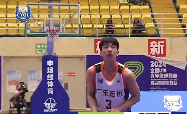 U19广东73-96输新疆，李奕臻21分，陈家政16分，李文昊拉胯