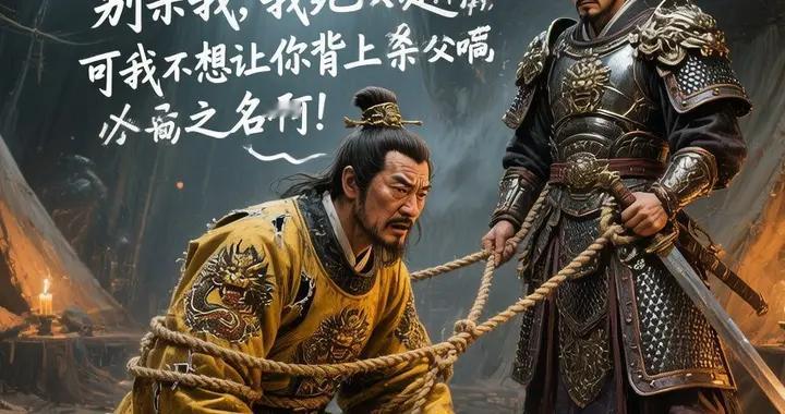 史思明被儿子生擒跪地求饶：别杀我，我不想让你背上杀父恶名！