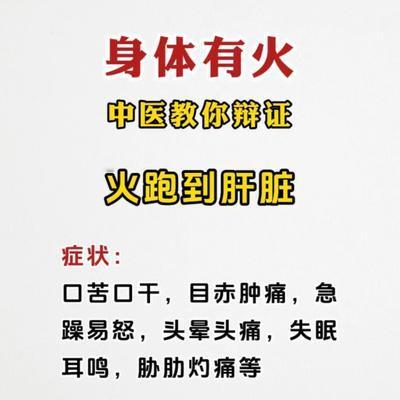 正能量的刘医生：中医辨证：身体有火的 7