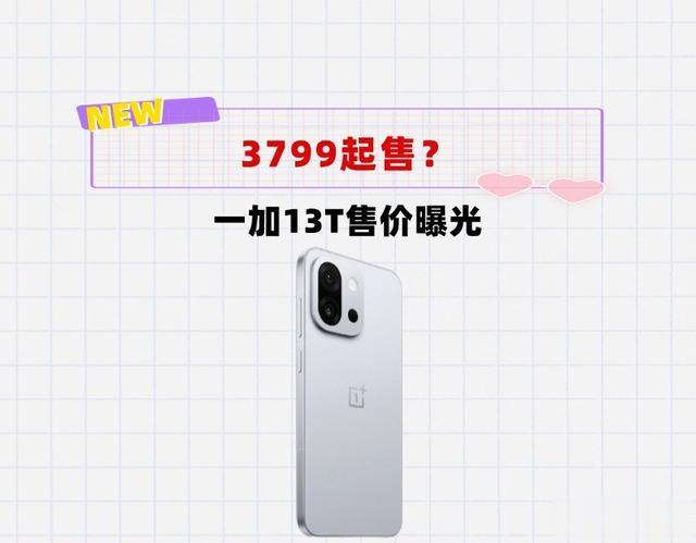 3799起？一加13T售价提前曝光！加粉：国补是给我还是给厂商？