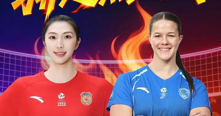 排超联赛: 发布焦点战沪苏比赛海报！吴梦洁和范赖克登上海报！