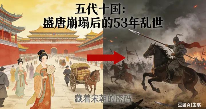 盛唐落幕，乱世启幕：53年分裂为何改写中国历史？