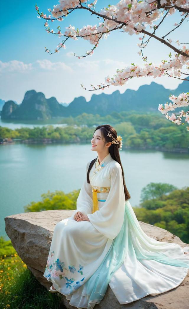 四首“枕石”诗词，野外露营的最高境界，解放了身心，充满了空灵