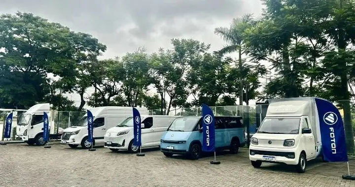 北汽福田巴西发布新车！这款新能源VAN全球首上市