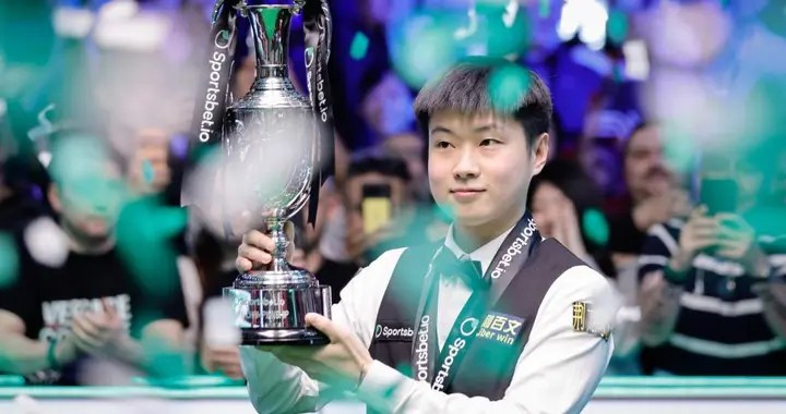 赵心童7进决赛7次夺冠！胜率100%，最快世锦赛后能升至世界第一