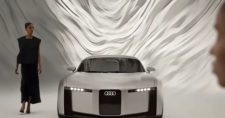 奥迪放大招！Concept C电动跑车，靠颜值翻身