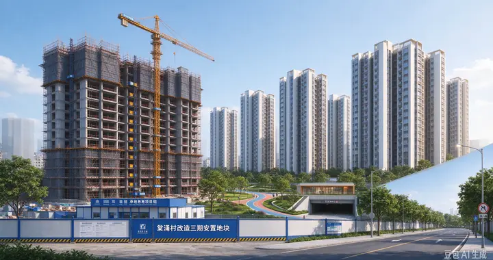 广州市白云区棠涌村三期安置地块及配套道路 EPC 项目施工中标