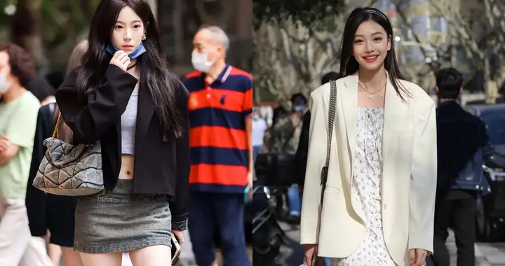 到上海发现：满大街都在穿“乐福鞋+袜子”，洋气显腿长，真时髦