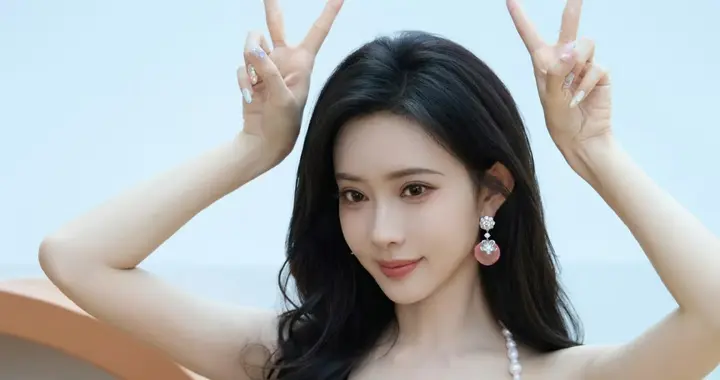 女明星孟子义靓丽风采：一颦一笑美若仙女！