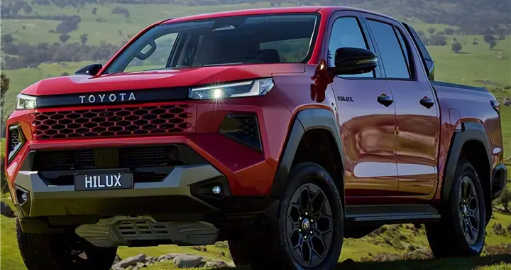 丰田“不死鸟”上新 全新海拉克斯皮卡发布：首次用上纯电