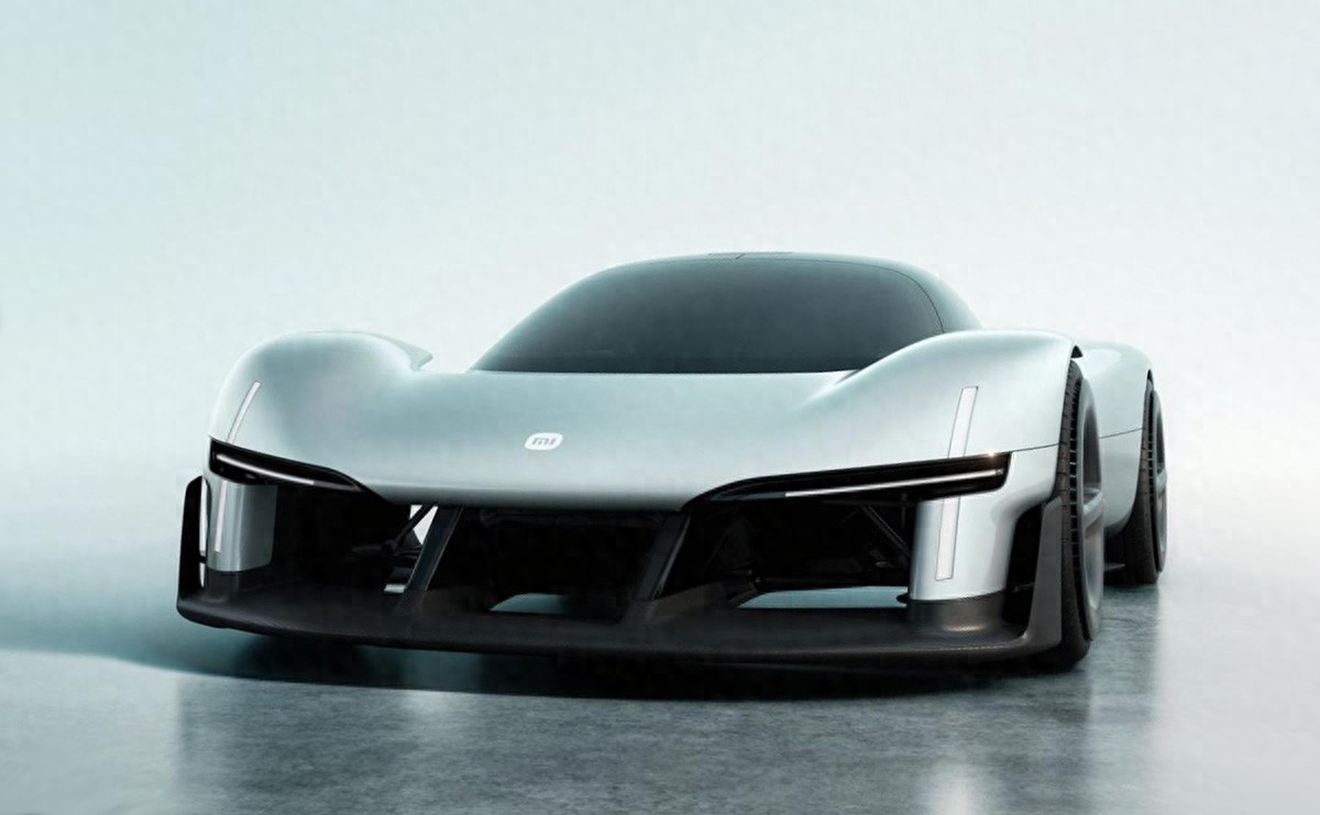 小米Vision GT超跑概念车发布，外观很拉风，蝴蝶门，2门2座