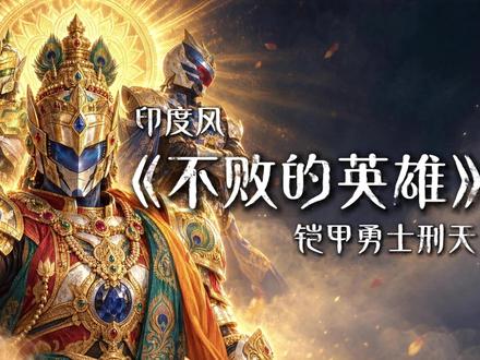 印度风《不败的英雄》铠甲勇士刑天主题曲！六指刑天铠甲参上！