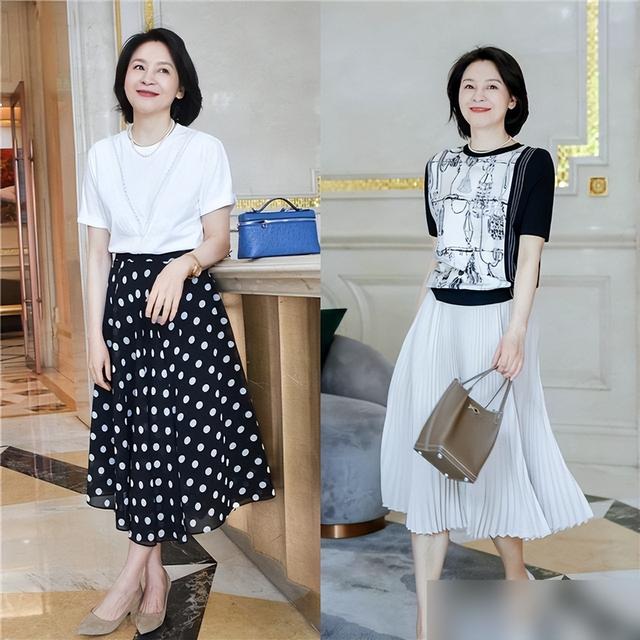 50+姐妹听劝！今夏别穿短裙，这些长裙才是优雅王炸