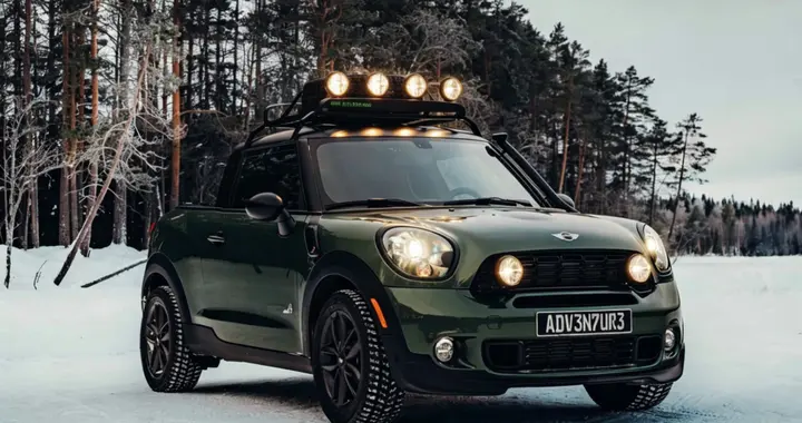 MINI Paceman Adventure皮卡亮相，切掉车尾变越野皮...