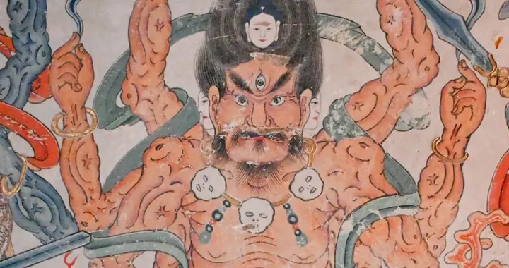 看过无数古寺壁画，唯独这一尊，看得人瞬间破防