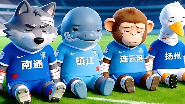 沐木M：苏超首战，穿蓝色球衣的南通，镇江