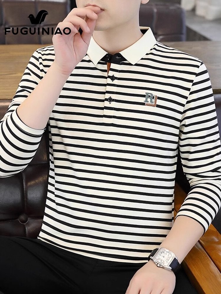 富贵鸟男士打底衫