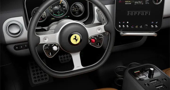 点亮电动化设计的一束光,法拉利Luce内饰发布