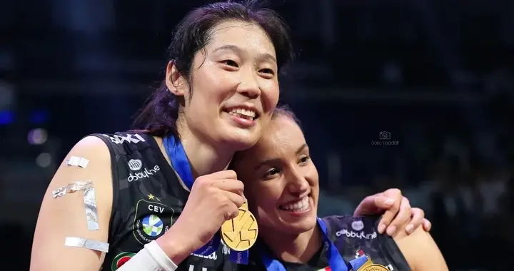 【朱婷】所在的科内1:3不敌米兰，联赛不败神话破灭