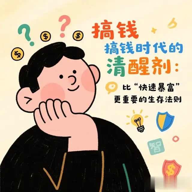 搞钱时代的清醒剂：比“快速暴富”更重要的生存法则