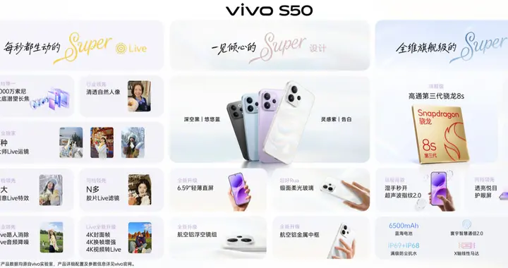 年底换机不踩坑！vivo S50系列闭眼入指南