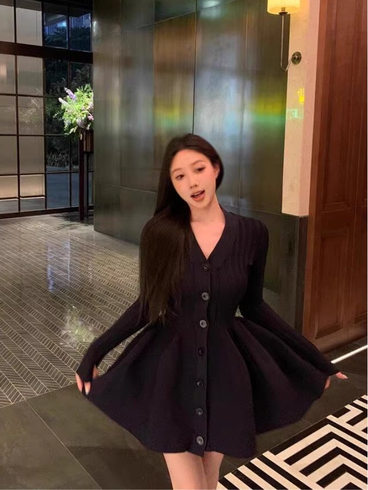 圣诞穿搭公主蓬蓬生日裙子收腰显瘦A字裙