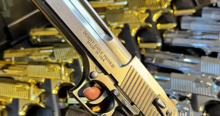 沙漠之鹰钨钢色｜精工全金属典藏款