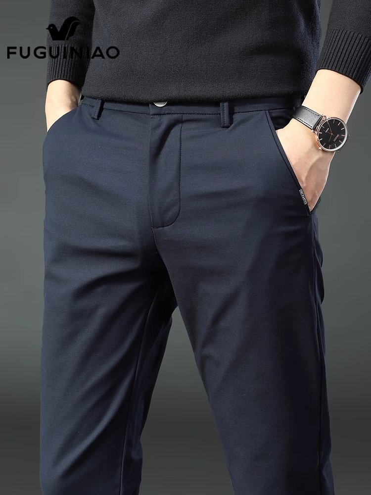 富贵鸟休闲西装裤