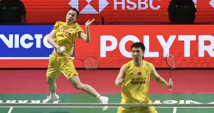 14连胜终结！凤凰组合1:2不敌郭新娃/陈芳卉 中公赛混双无缘3连冠