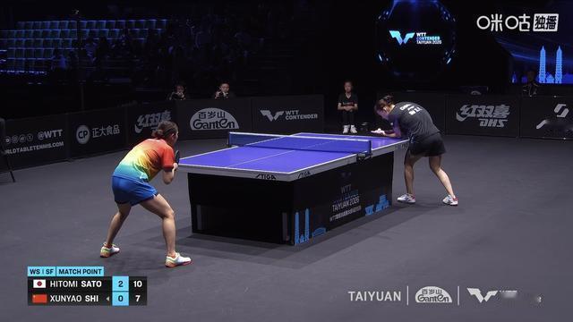 默默加油啊：石洵瑶 0:3 佐藤瞳：夺冠