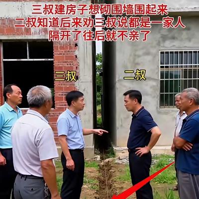 风雪慕晴：亲兄弟砌墙分家 一句话点醒无数