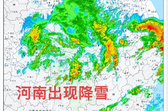 华中地区降雪实况解析