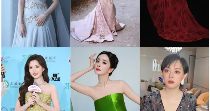 白玉兰红毯造型大赏！杨紫顶级高定撑场面，杨幂绿瓷造型太惊艳
