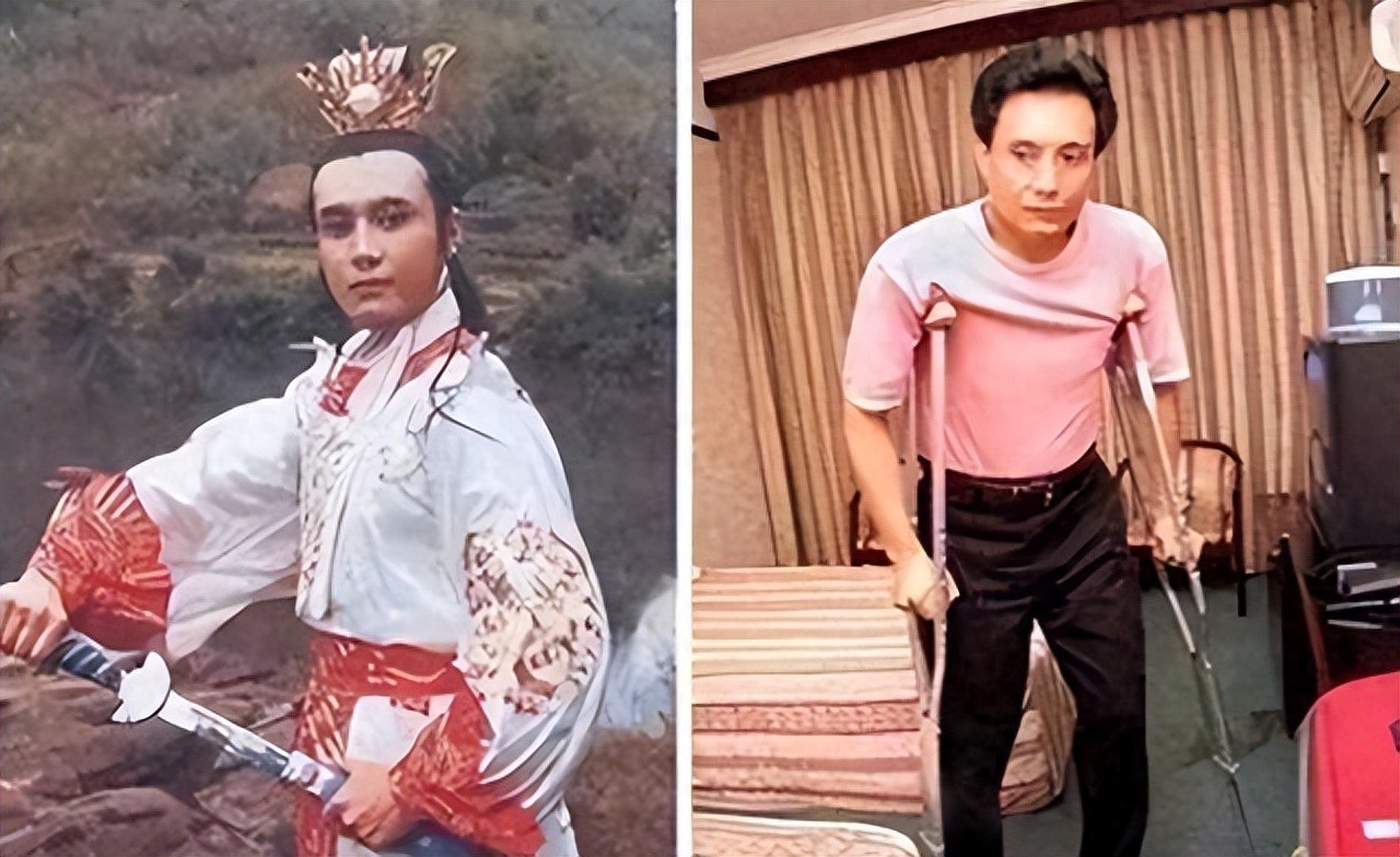 他被谢霆锋打成重伤，发妻6次流产绝情离开，现在街头卖卤肉为生