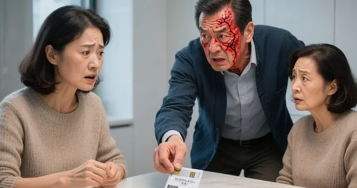 帮爸妈保管了十年养老金，弟买房要一百万，我说没存钱爸急了。