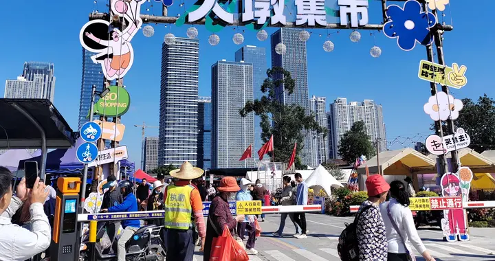 广东顺德乐从大墩村梁书记开创的赶集日，其他镇街也开始学习。