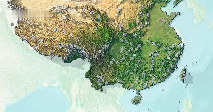 我国哪个省的山地占比是最多的呢？