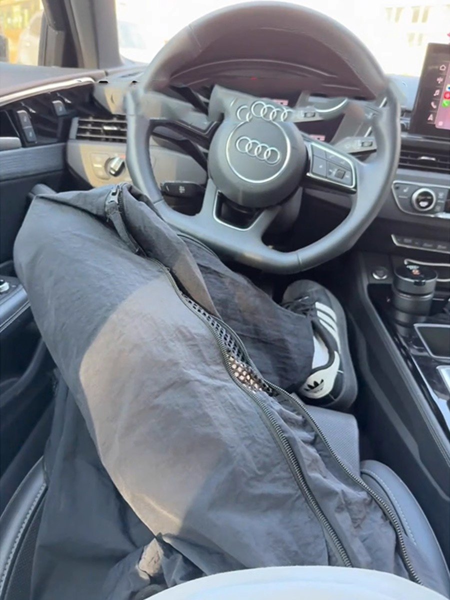 美式机能网眼透气冲锋裤男款侧拉链冰丝速干