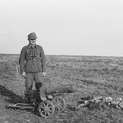 老派历史：照片拍摄于1943 年库尔斯克