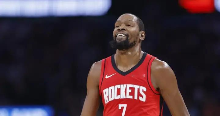 越弱越打不过，火箭输球爆出致命顽疾，杜兰特到哪都不行！