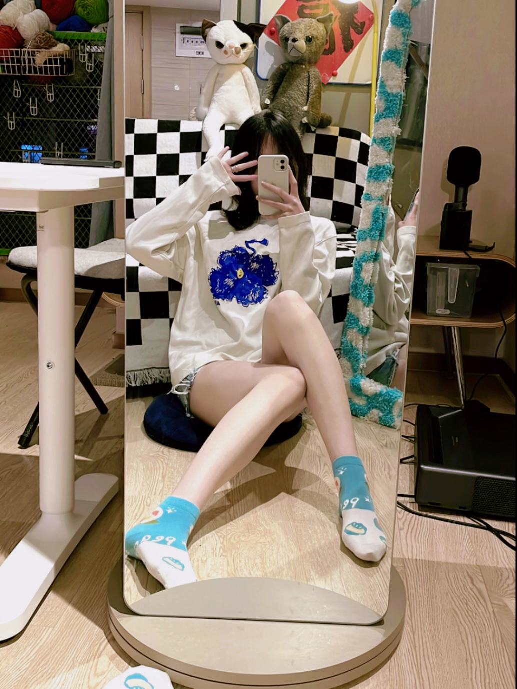 属于夏天的可爱短筒袜