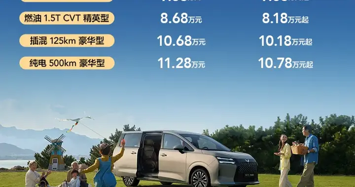 7.68万撕开MPV价格断层 | 五菱星光730携800万信任，110...